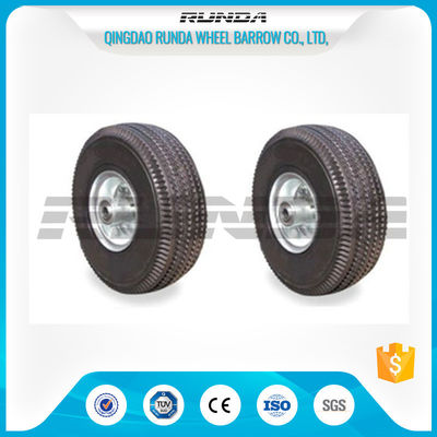 China Various Colors 10 Inch Hand Truck Wheels Abrasion Resistant Comb Pattern supplier