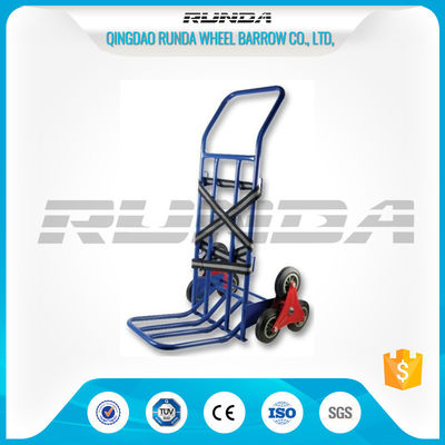 China Foldable Toe Plate Convertible Dolly Cart 28x1.0mm Tube Thickness Six Tyers supplier