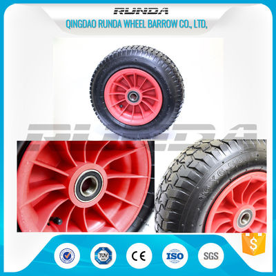 China Ball Bearing Heavy Duty Pneumatic Caster Wheels 16inches Non Floor Damaging supplier
