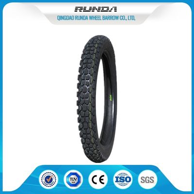 China Low Ratational Resistance Touring Motorcycle Tires 3.00-17 Rib Pattern 290KPA supplier