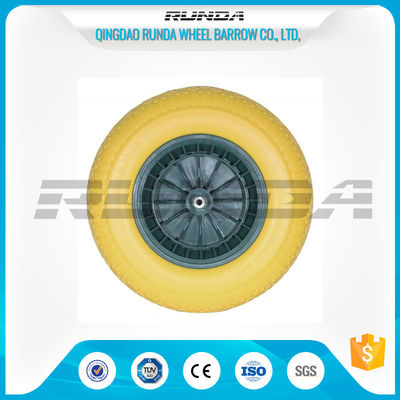 China Various Color PU Foam Wheel Roller Bearing Super Elasticity For Air Compressor supplier