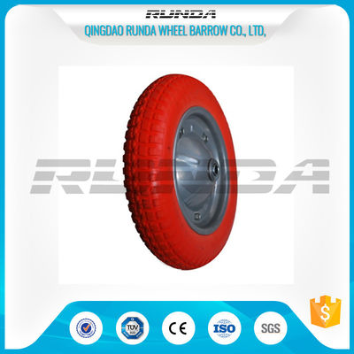 China Soundless Durable 10 Inch Hand Truck Wheels 75mm Hub Length Puncture Proof supplier