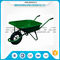 Metal Bracket Heavy Duty Wheelbarrow , Lightweight Garden Cart OEM Avaliable supplier