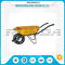 Metal Bracket Heavy Duty Wheelbarrow , Lightweight Garden Cart OEM Avaliable supplier