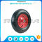 Abrasion Resistant Heavy Duty Rubber Wheels , 4PR Heavy Duty Wheels For Trolleys  supplier