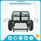 Steel Mesh 4 Wheel Garden Cart  Load Capacity 150-300kg Powder Coated Finish supplier