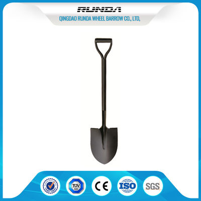 China One Tube Handle Steel Spade Shovel 2.2kg 1000MM Total Length For Snowing supplier