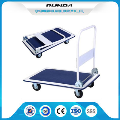 China Transportation Platform Hand Truck 8.4Kg , Folding Flatbed Cart 4 Inch Wheel supplier