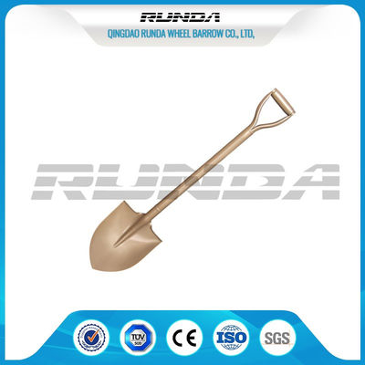 China D Type Carbon Steel Spade Shovel S503 Round Nose 1.5kg Power Coated Painting supplier