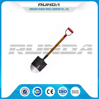 China Long Handle Garden Spade Shovel Good Hardness Multifunction 225x295x1020mm supplier