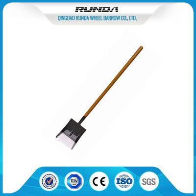 China Power Coated Steel Spade Shovel , Square Spade Shovel Multi Purpose 1.5-1.6kg supplier
