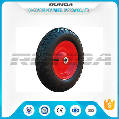China Comb Pattern Air Heavy Duty Rubber Wheels 3.50-8 TR13 Valve For Tool Carts supplier
