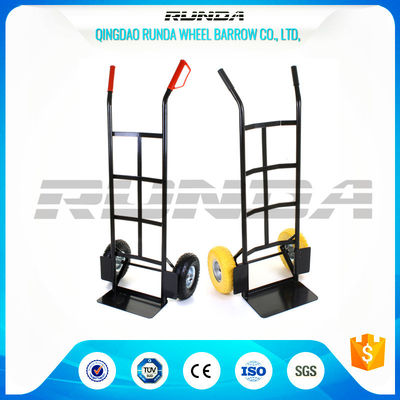 China Warehouse Hand Truck Dolly HT1830 200kg Load Powder Coating 185mm Toe Plate supplier