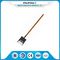 Farming Flat Spade Shovel / Head Shovel Hardwood Handle Railway Steel Material supplier