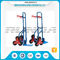 Telescopic Heavy Duty Hand Trolley Double Wheels Powder Coating Steel Tube 200kg supplier